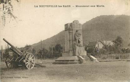CPA FRANCE 88 "La Neuveville les Raon, monuments aux morts"