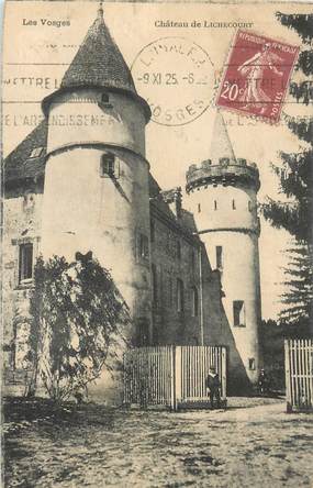 CPA FRANCE 88 "Chateau de Lichecourt"