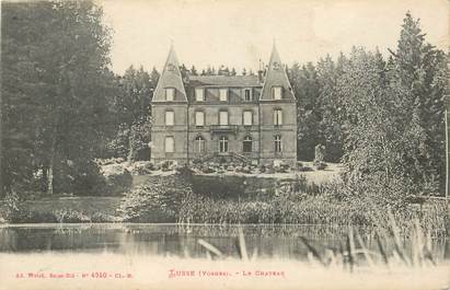 CPA FRANCE 88 "Lusse, le Chateau"