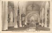 88 Vosge CPA FRANCE 88 "Blevaincourt, intérieur de l'Eglise"