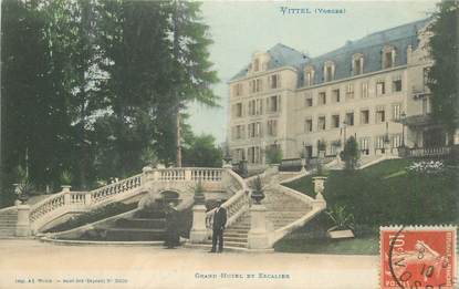 CPA FRANCE 88 "Vittel, grand hotel"