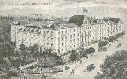 CPA FRANCE 88 "Vittel, Hotel des Sources"