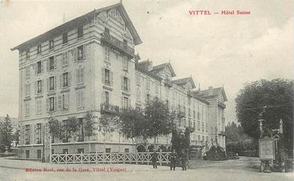 CPA FRANCE 88 "Vittel, Hotel Suisse"