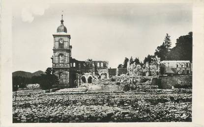 CPSM FRANCE 88 "Saint Dié, la cathédrale après le bombardement"