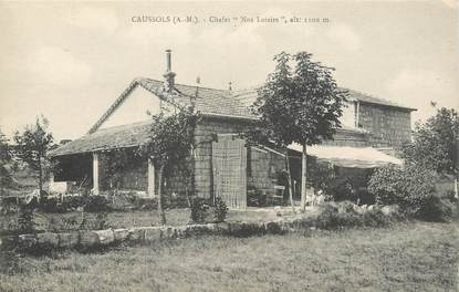 / CPA FRANCE 06 "Caussols, chalet Nos Loisirs"