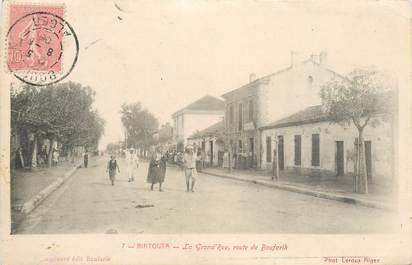 CPA ALGERIE "Birtouta, la grande rue, Rte de Boufarik"