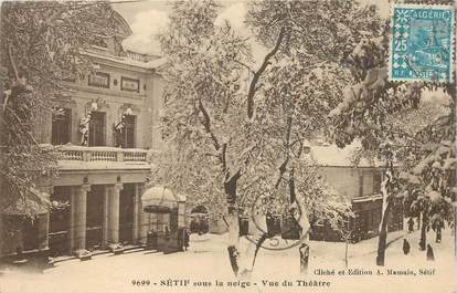 CPA ALGERIE "Sétif sous la neige"