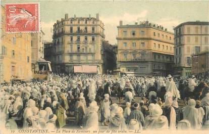 CPA ALGERIE "Constantine, la Place de Nemours"