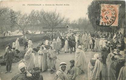 CPA ALGERIE "Perregaux, le marché"