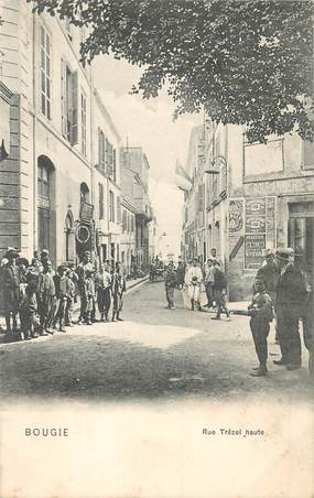 CPA ALGERIE "Bougie, rue Trézel"