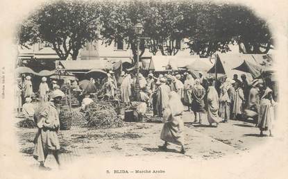 CPA ALGERIE "Blida, le marché"