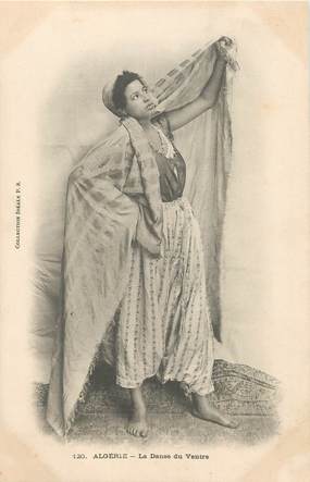 CPA ALGERIE / SCENES ET TYPES "La Danse du ventre"