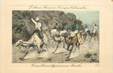 CPA ALGERIE / SCENES ET TYPES "Tirailleurs algériens"