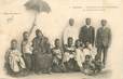 CPA ALGERIE / SCENES ET TYPES "Ex roi du Dahomey et sa famille"