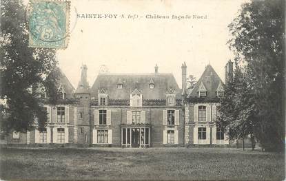 CPA FRANCE 76 "Sainte Foy, Chateau "