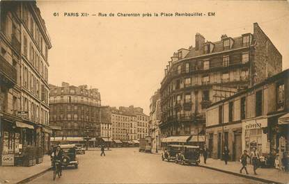 CPA FRANCE 75012 "Paris, Rue de Charenton"