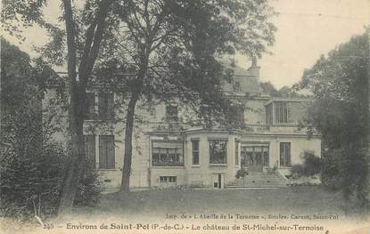 CPA FRANCE 62 "Env. de Saint Pol, Chateau de Saint Michel sur Ternoise"