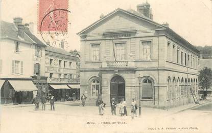 CPA FRANCE 60 "Méru, Hotel de ville"