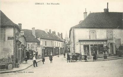 CPA FRANCE 21 "Cerilly, rue Mistaudin"