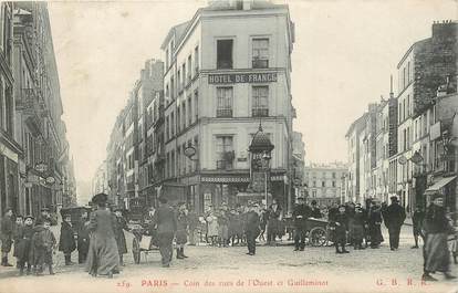 CPA FRANCE 75014 "Paris, Coin des rues de l'Ouest et Guilleminot"