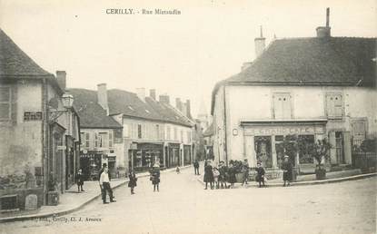 CPA FRANCE 21 "Cerilly, rue Mistaudin"