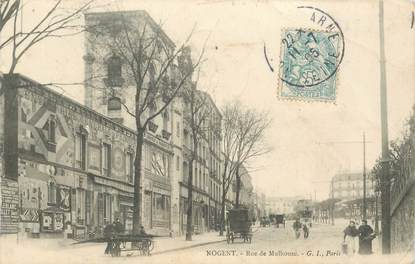 CPA FRANCE 94 "Nogent, rue de Mulhouse"