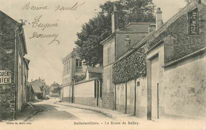 CPA FRANCE 91 "Ballainvilliers, la rte de Balizy"