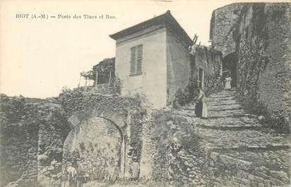 CPA FRANCE 06 "Biot, Porte des Tines"