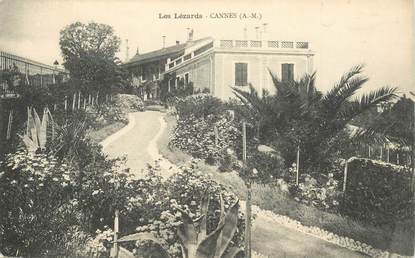 CPA FRANCE 06 "Cannes, Les Lézards"