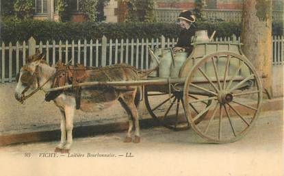 CPA FRANCE 03 "Vichy, Laitière Bourbonnaise" / ANE