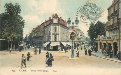 CPA FRANCE 03 "Vichy, Place Victor Hugo"