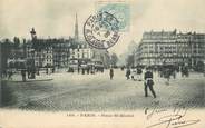 75 Pari CPA FRANCE 75005 "Paris, Place Saint Michel"