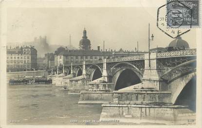 CPA FRANCE 69 "Lyon, Pont de la Guillotière"