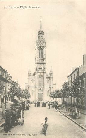 CPA FRANCE 44 "Nantes, L'Eglise Sainte Anne" / COLLECTION R. GUENAULT