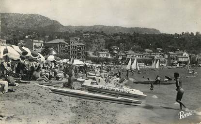 / CPSM FRANCE 83 "Le Lavandou, la plage"