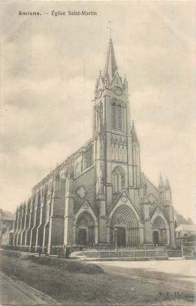 CPA FRANCE 80 "Amiens, Eglise Saint Martin" / EDITEUR V.P. PARIS