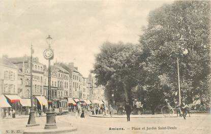 CPA FRANCE 80 "Amiens, Place et jardin Saint Denis" / EDITEUR V.P. PARIS