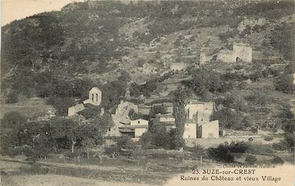 CPA FRANCE 26 "Suze sur Crest, ruines du Château"