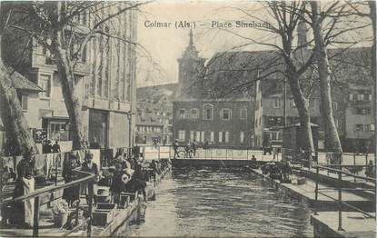 CPA FRANCE 68 "Colmar, Place Sinnbach"