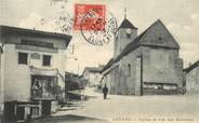 71 SaÔne Et Loire CPA FRANCE 71 "Leynes, Eglise et rue des Monnets"