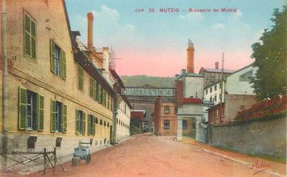 CPA FRANCE 67 "Mutzig, Brasserie" / BIERE
