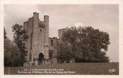 CPA FRANCE 58 "La Charité sur Loire, ruines du chateau féodal"