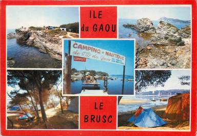 / CPSM FRANCE 83 "Le Brusc, l'ile du Gaou"