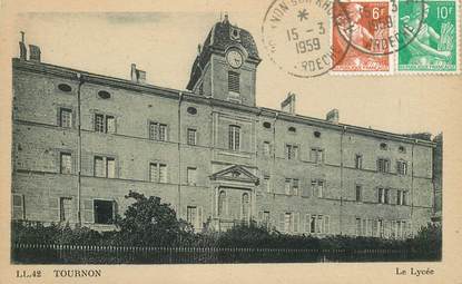 CPA FRANCE 07 "Tournon, le lycée"