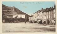 07 Ardeche CPA FRANCE 07 "Tournon, Place des Graviers"