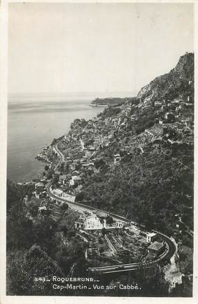 CPSM FRANCE 06 "Roquebrune Cap Martin"