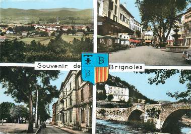 / CPSM FRANCE 83 "Souvenir de Brignoles"