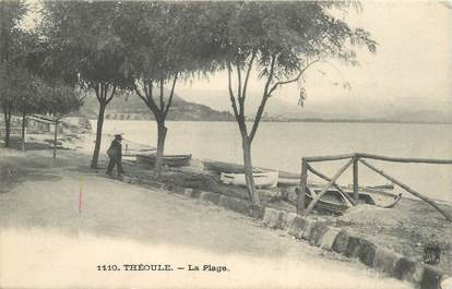 CPA FRANCE 06 "Théoule, la plage"