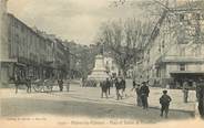 83 Var CPA FRANCE 83 "Hyères, Place et Statue de Massillon"