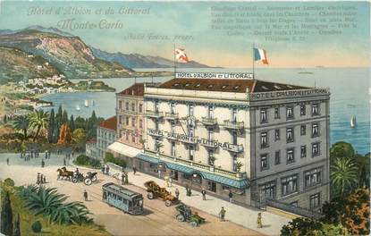 CPA MONACO "Monte Carlo, Hotel d'Albion"